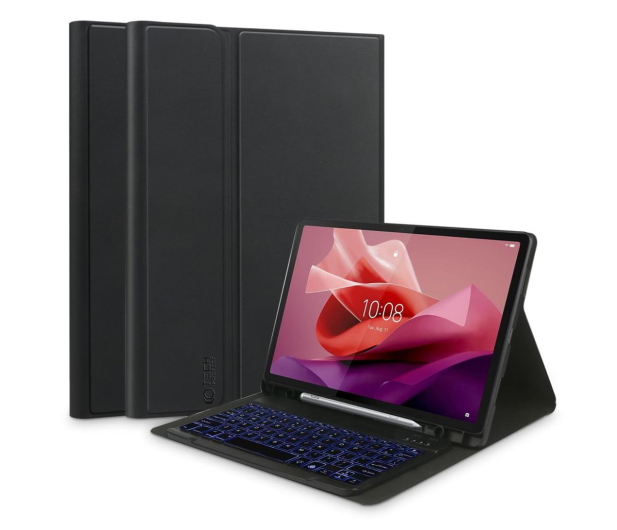 TECH-PROTECT SmartCase Pen do Lenovo Tab P12 + keyboard black 9319456606188 - 1192510 - zdjęcie